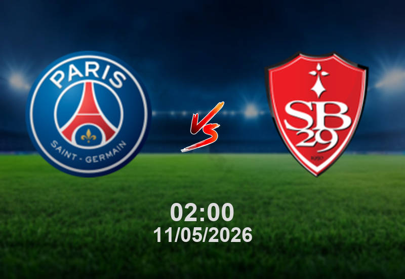 Nhận định PSG vs Brest 02h00 ngày 11/5: Chủ nhà thắng dễ hay có bất ngờ?