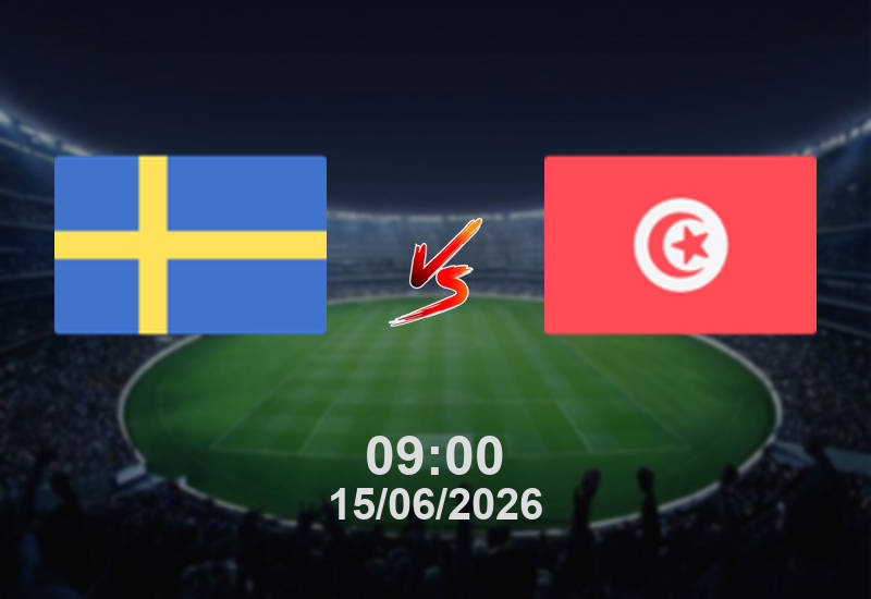 Soi kèo Thụy Điển vs Tunisia World Cup 2026: Kèo chấp -0.5 có phải cái bẫy?