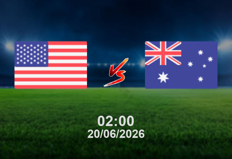 Nhận định Hoa Kỳ vs Úc 02h00 ngày 20/06: Chủ nhà săn vé đi tiếp trước Socceroos lì lợm